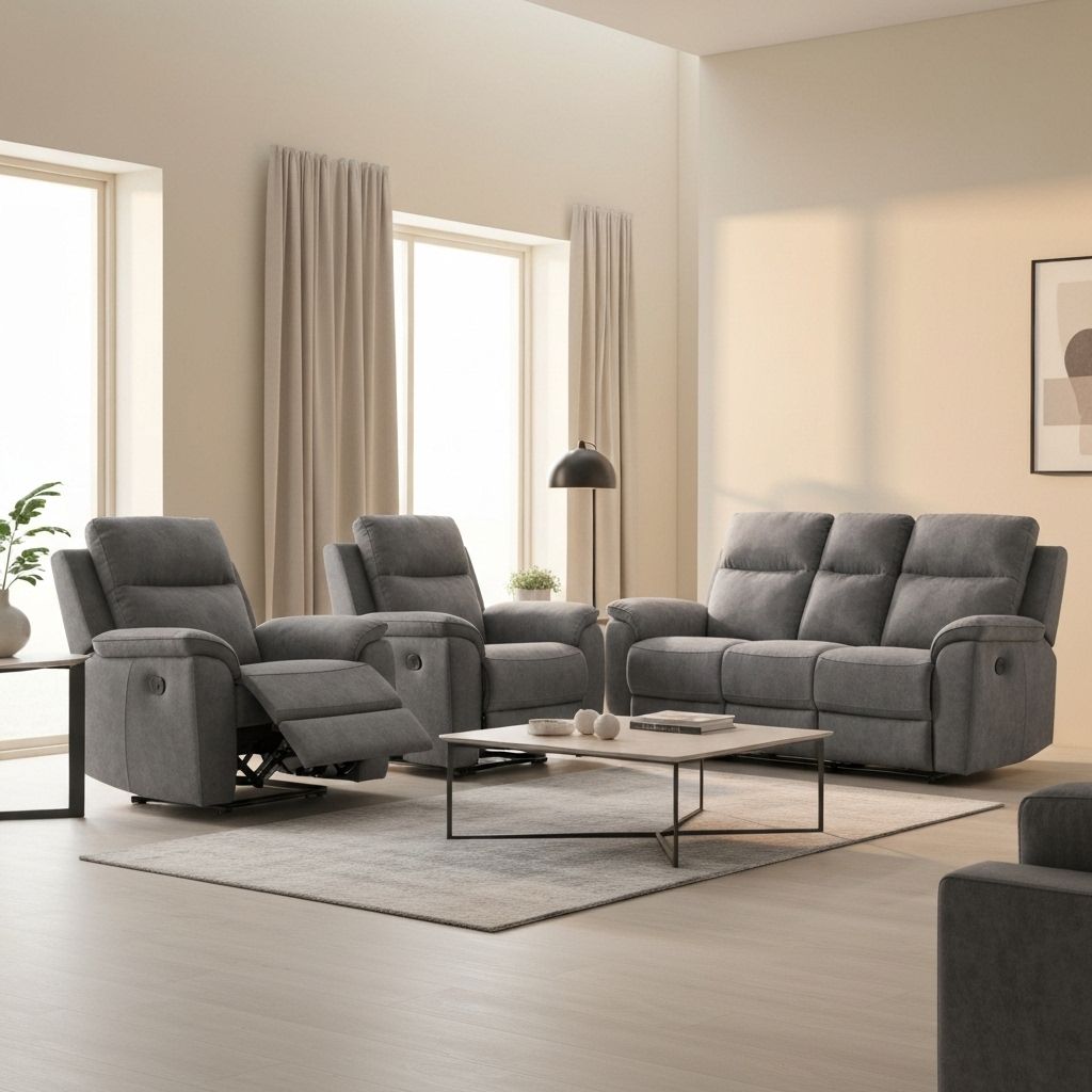 Sala Reclinable 3 piezas - Oferta especial en Ecogar Nicaragua